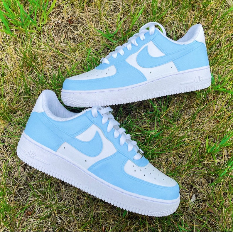 Pick Your Color Custom Air Force 1 Colorblock Custom Shoes - Etsy