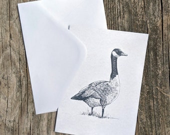 Blank Note Cards - Canada Goose