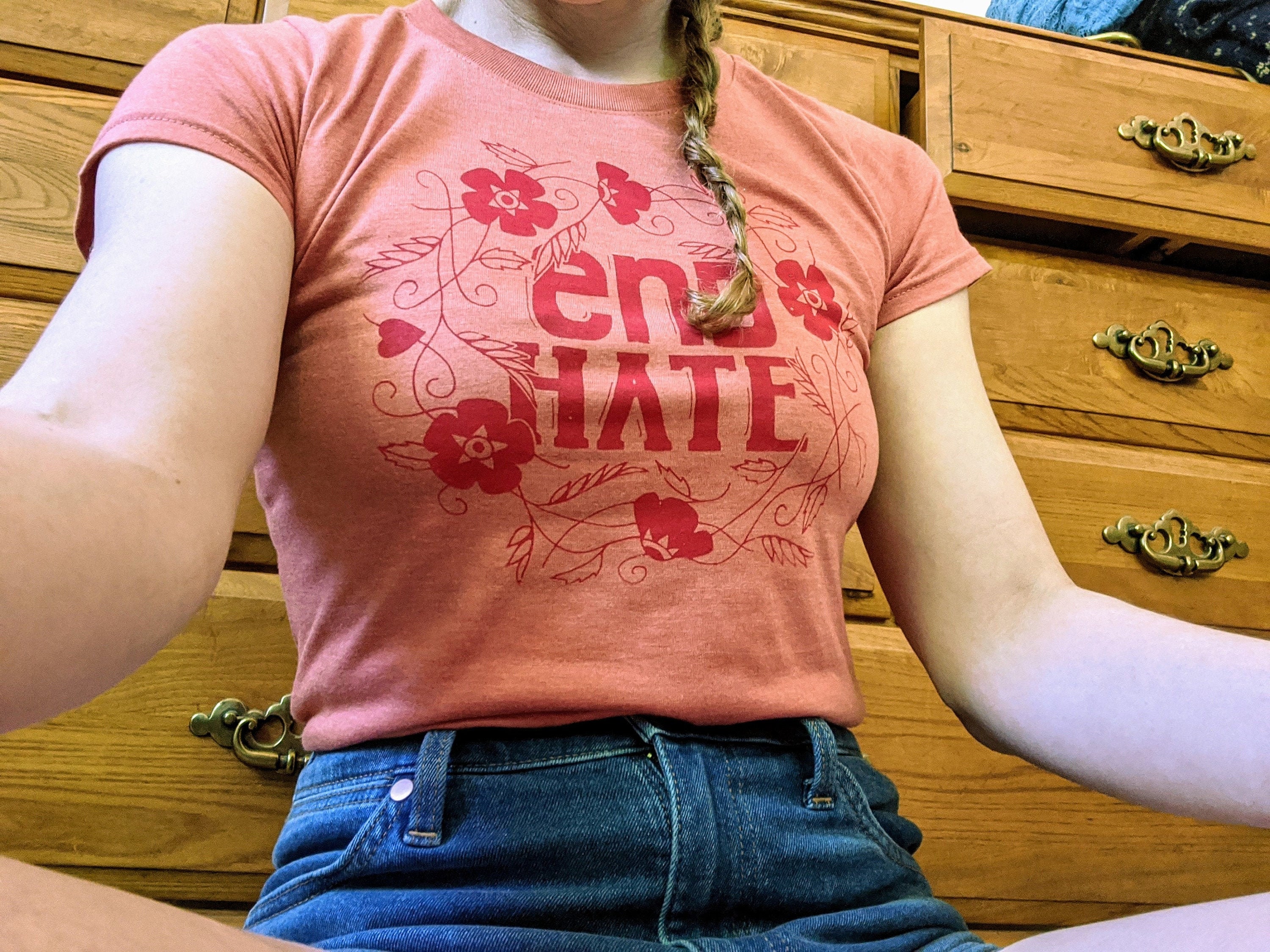 End Hate Women's Shirt - Etsy