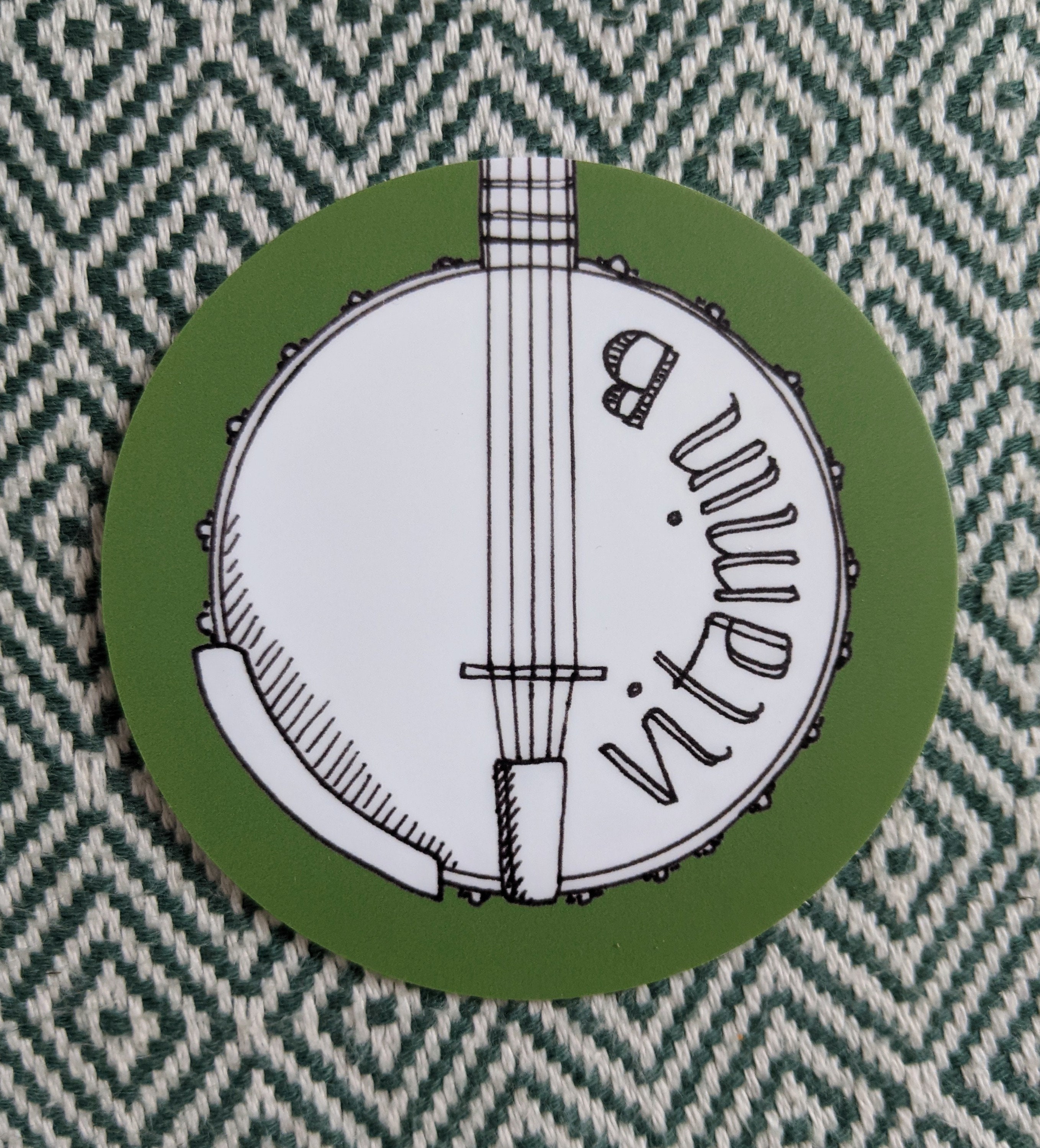 Sticker - Banjo (vitamin B) - Etsy