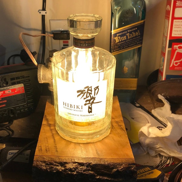 Scotch Bottle Lamps