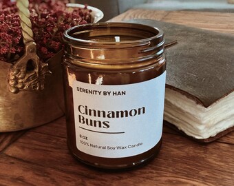 Cinnamon Buns - Natural Soy Wax Candle