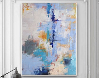 Large abstract painting, paintings on canvas,Modern hand oil painting,Textured original abstract painting,wall art canvas abstract painting
