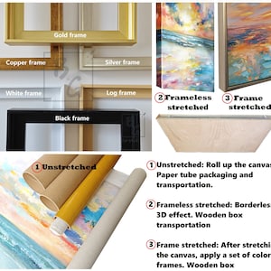Beige textuur kunst, groot groen abstract schilderij, kunst aan de lichtgroene muur, groene moderne minimalistische kunst, kunst aan de muur sofa, origineel abstract schilderij afbeelding 9