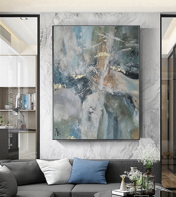 Original Abstract Wall Painting,Oversize Painting Extra Art Abstract Oil,Contemporary Art,Texture Canvas Wall Painting For Living Room Art