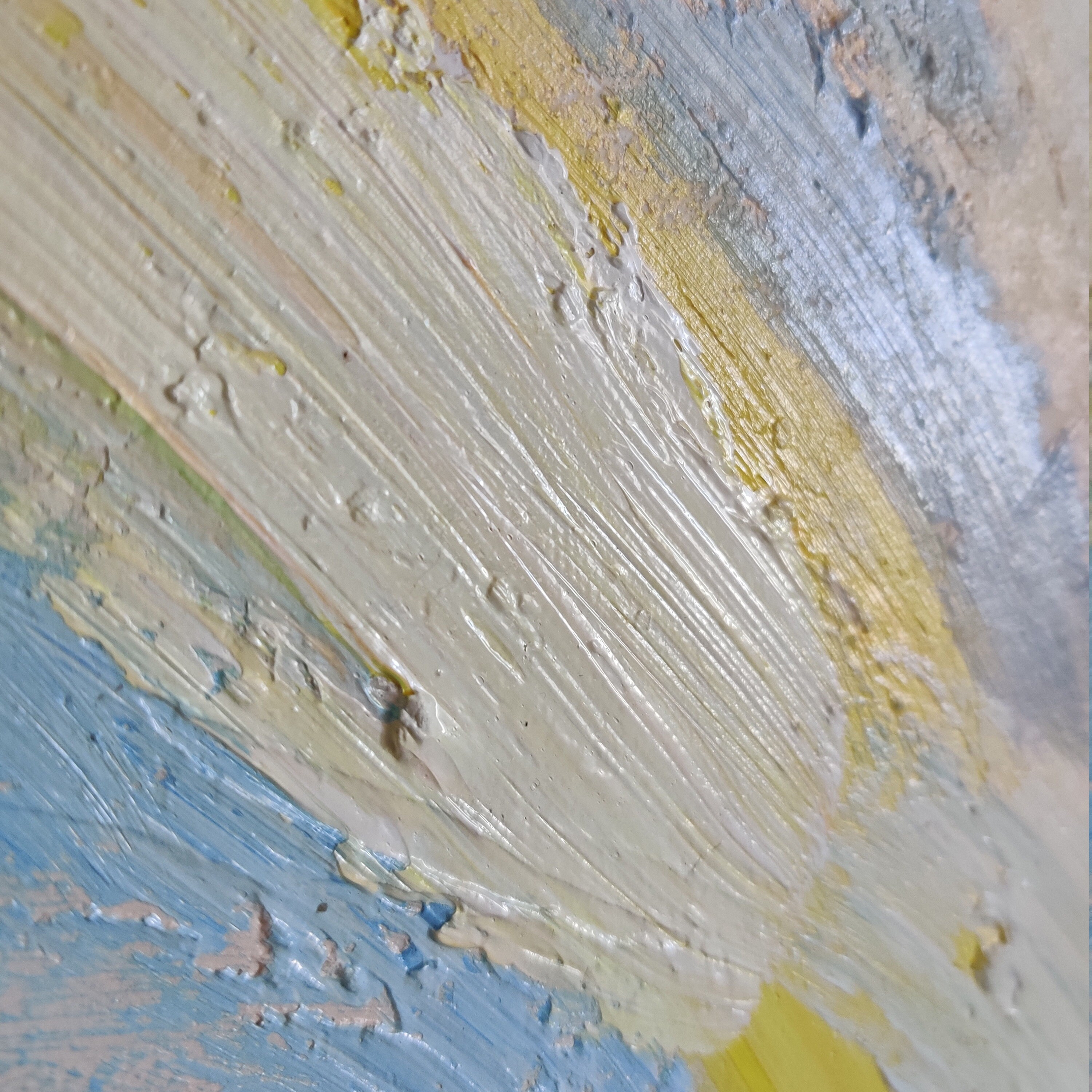 Großes abstraktes Gemälde Moderne Wohndekor moderne bunte | Etsy