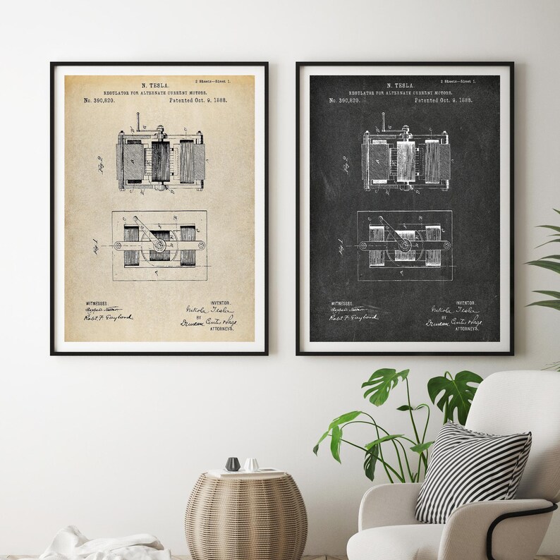 24x36 20x30 Tesla poster wall art home decor photo print 16x24