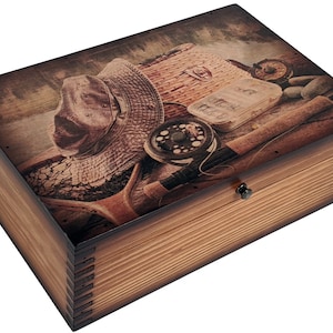 Fly Fishermans Gear Memory Box