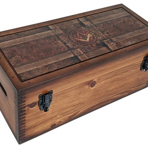 Freemason Compass & Square Storage Box