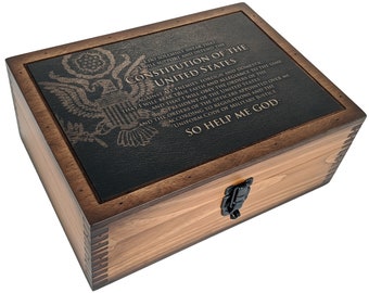 Military Oath of Enlistment Challenge Coin Display Case
