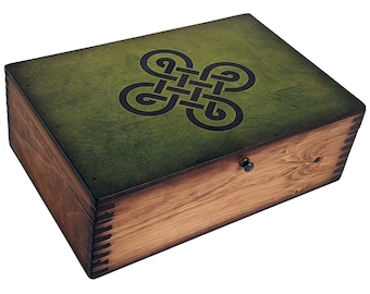 Celtic Knot Memory Box