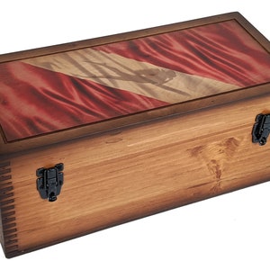 Scuba Dive Flag Storage Box