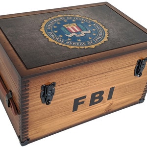 FBI Keepsake Footlocker