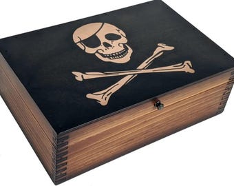 Pirate Flag Memory Box