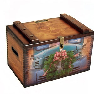 Freemason Compass and Square Ammo Box