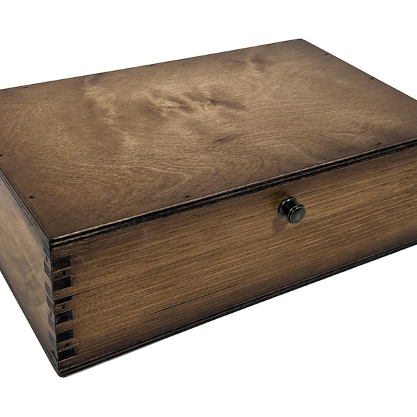 Plain Medium Wood Box