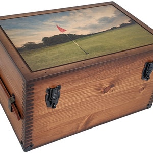 Caja de recuerdos del campo de golf