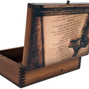 In Loving Memory Bible Memory Box - Etsy
