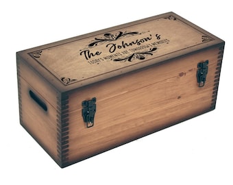 Custom Family Time Capsule Storage Box