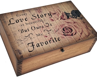 Beautiful Love Story Memory Box