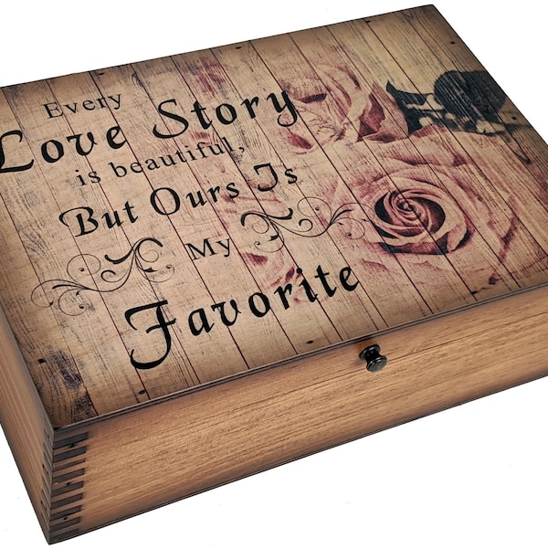 Beautiful Love Story Memory Box