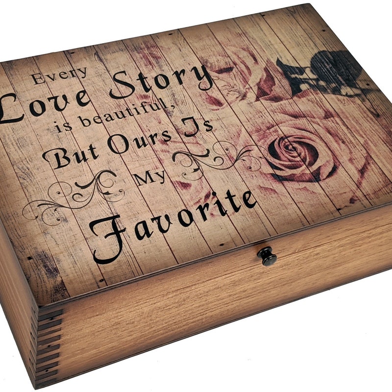 Romantic Card Box - Etsy