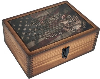 Military Oath of Office Challenge Coin Display Case