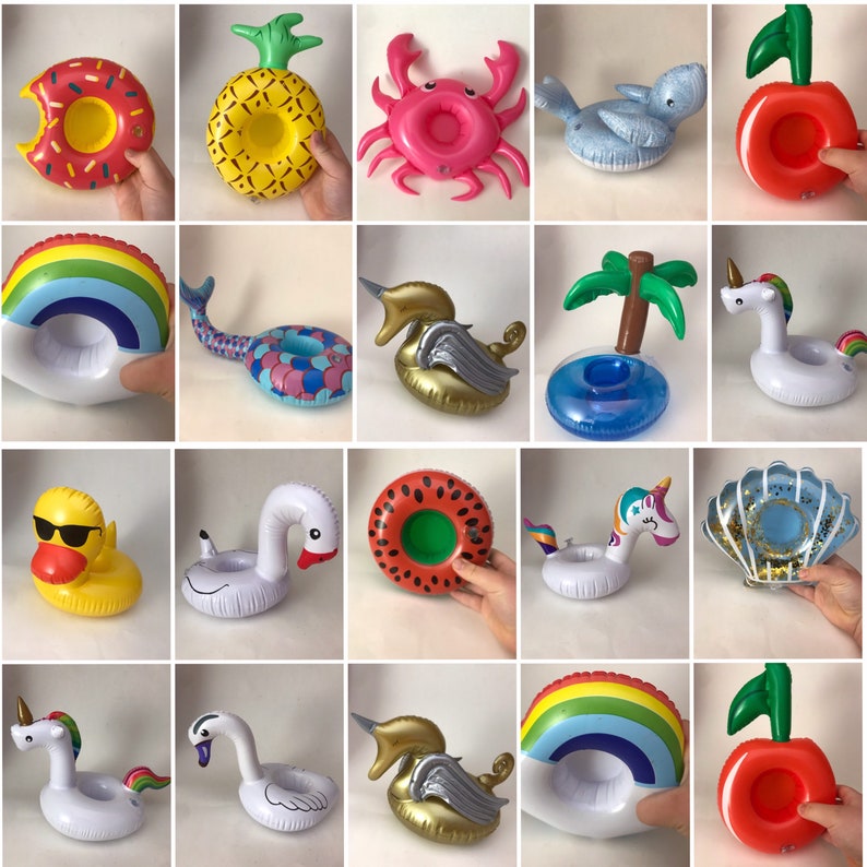 Awesome miniature pool floats for Blythe dolls Barbie bjd Etsy