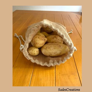 Potato Storage Sack Hessian - Etsy