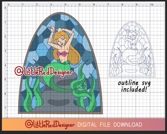 Free Free Little Mermaid Mandala Svg Free SVG PNG EPS DXF File