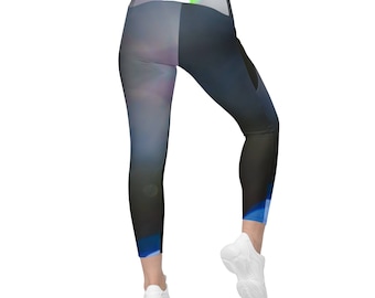 Lens Flare Crossover leggings with pockets