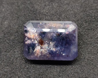 Natural Iolite Sunstone Gemstone, Bloodshot Iolite Gems, Beautiful piece For Jewelry Making, 15.7x11.3x6.4 mm, 9.25 Carats