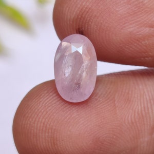 Natural Pink Sapphire Gemstone, Untreated Pink Sapphire Loose Gemstone, Shrilankan Pink Sapphire , 11×7×4.5 mm, 3.55