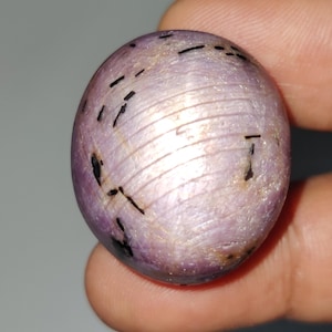 157,70 karaat grote Indiase ster robijn cabochon, onbehandelde ster robijn edelsteen, grote ster robijn cabochon, 29 × 24 × 18 mm