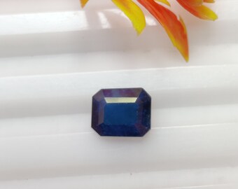 Royal Blue Kashmir Sapphire Gemstone, Natural Kashmir Blue Sapphire Gems, Heated Kashmir Blue Sapphire, 7.5×6.2x5.1 mm, 2.70 Carats