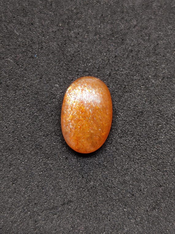 Natural Sunstone Cabochon, Loose Sunstone Gemstone, Beautiful Piece For Jewelry Making, 12.1x8.1x4.1 mm, 3 carats.