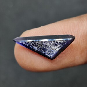 Natural Iolite Sunstone Gemstone, Loose SilverSheen Iolite Gems, Beautiful piece For Jewelry Making, 19.9x8.1x4.3 mm, 3.22 carats