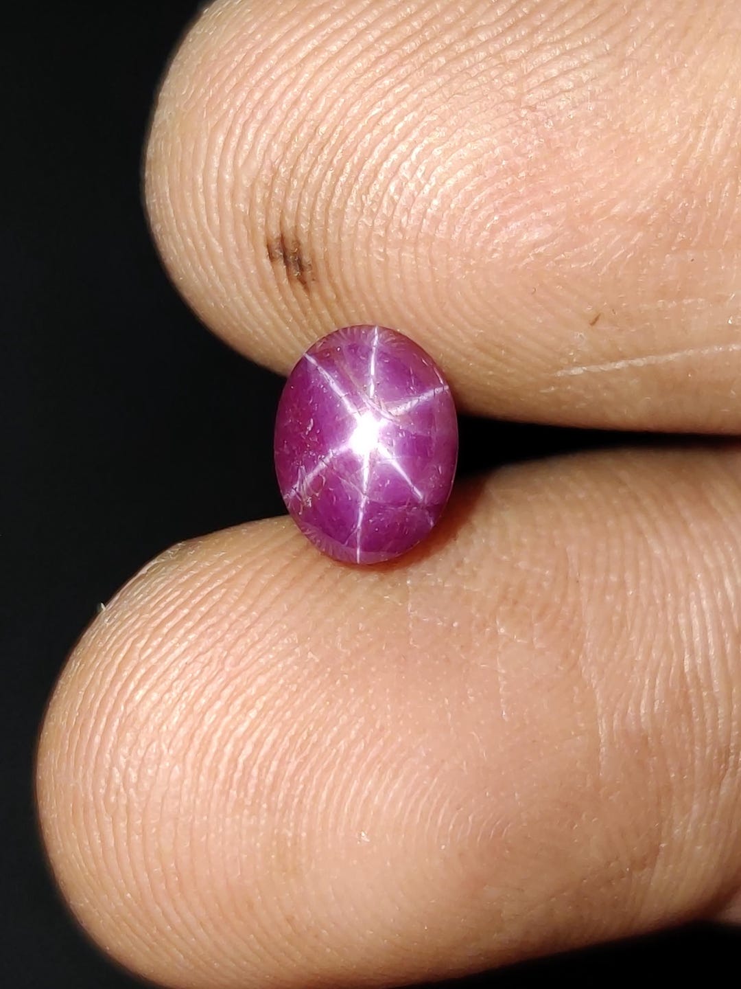 AAA Quality Red Star Ruby Cabochon, Natural Red Star Ruby Gemstone ...