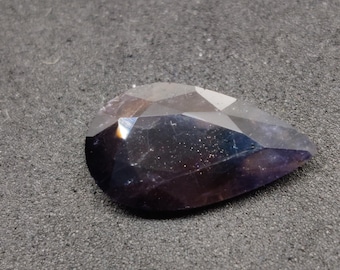 Natural Iolite Sunstone Gemstone, Loose Bloodshot Iolite Gems, Beautiful piece For Jewelry Making, 17.6x9.7x4.6 mm, 4.20 Carats