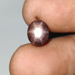 Natural Red Star Ruby Cabochon, Untreated Loose Star Ruby Gemstone, Indian Star Ruby Cabochon, 9.1x7.7x5.9 mm, 5.22 Carats