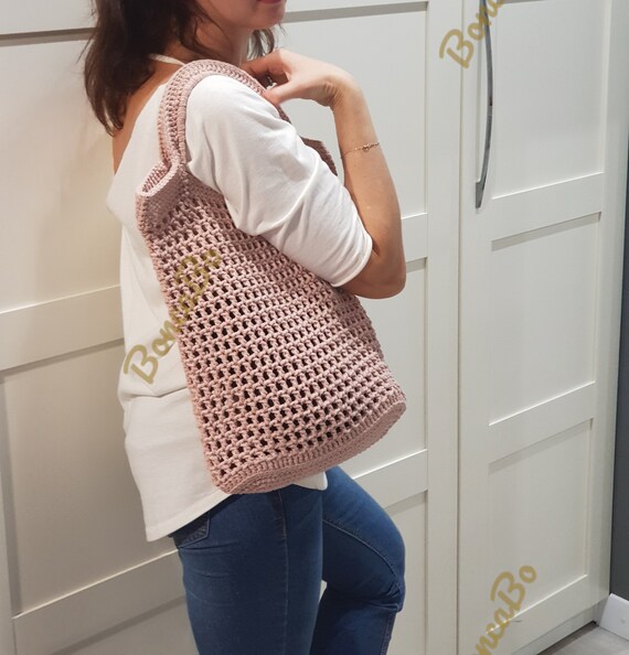 crochet bowl bag