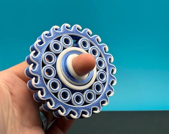 3D-gedruckter Kreisel-Fidget-Spinner, sensorisches Schreibtischspielzeug, Stressabbau-Konzentrationshilfe bei ADHS
