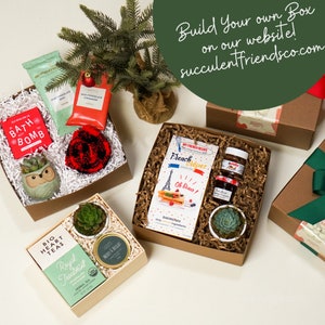 Lunar New Year Gift Box| Bulk Employee Lunar New year Succulent Gift w Hand Poured Soy Candle | Year of the Fire Horse Gift | Tet Gift image 3