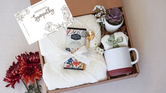 Bereavement Care Package, Sympathy Gift Basket, Hygge Gift Box With  Blanket, Sending a Hug, Thinking of You, Encouragement Gift, Sorry Loss -  Etsy