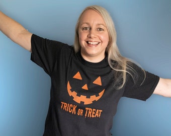 Graphic T-shirt, Screen print T-shirt- Get dressed for the spooky season in style