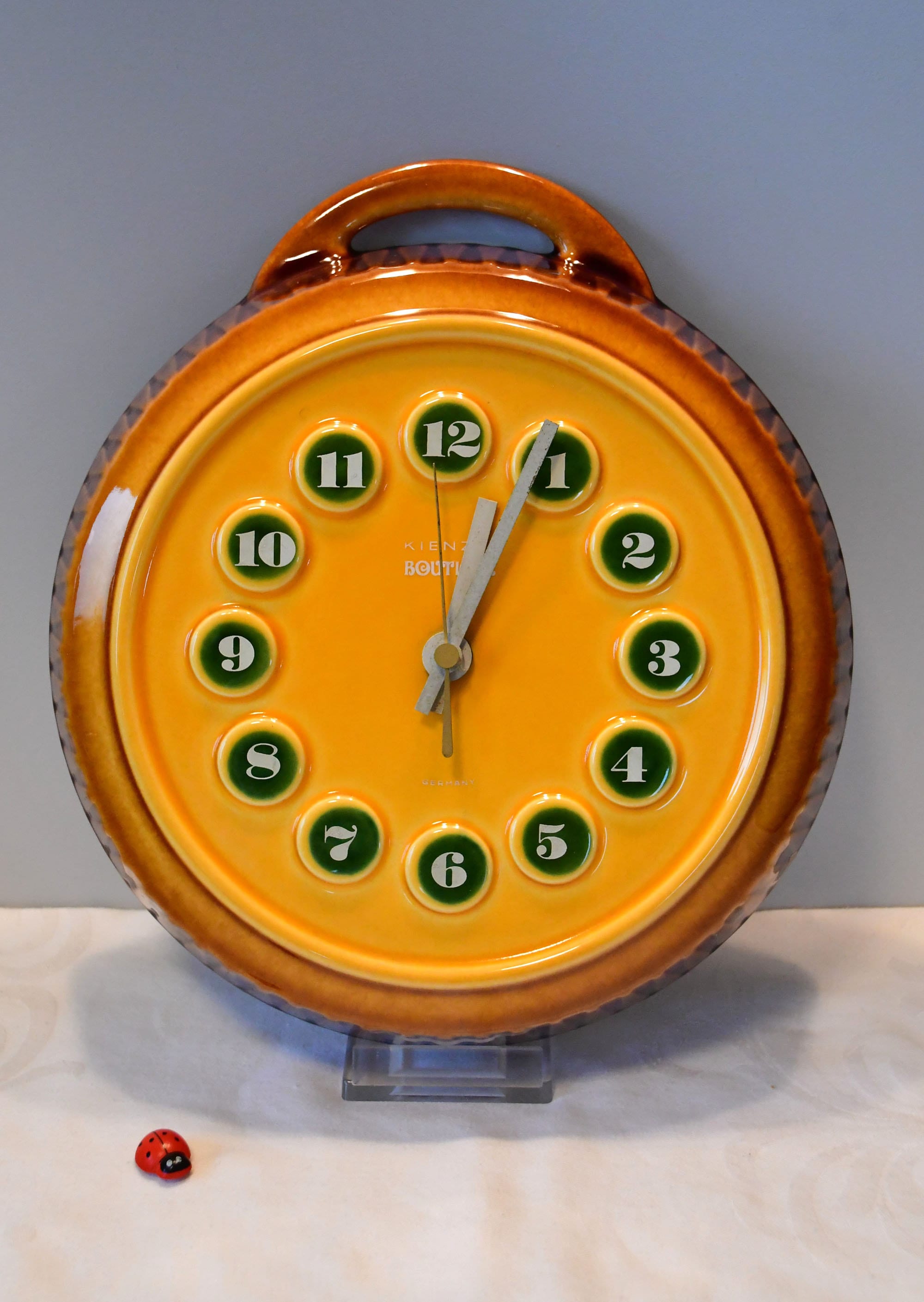 Kienzle Boutique Wall Clock / Kitchen Clock / Ceramic Case / Etsy
