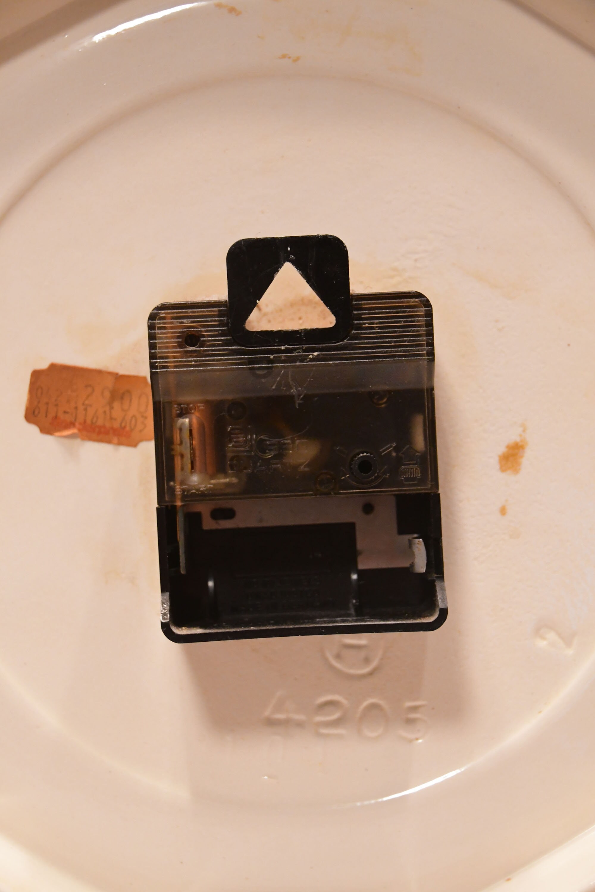 Vintage Küchenuhr mit Keramikgehäuse / Quartz / | Etsy