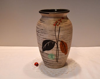 Scheurich Vase 238-18 / Ceramic / Flower Decor / 50s 60s / Mid Century / West German Pottery / Vintage / Retro / Flower Vase