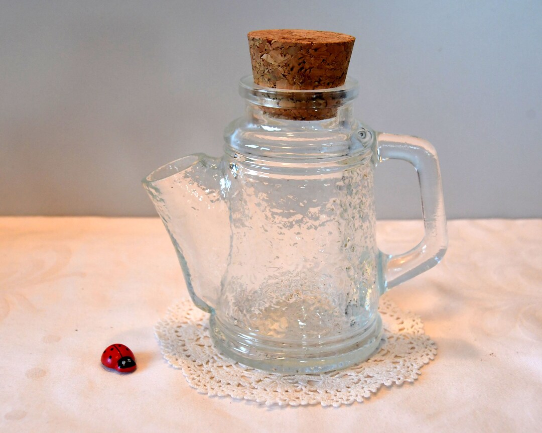 WMF Nut Jug Made of Glass / Nut Dispenser / With Cork Closure Etsy