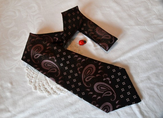 vintage 70s commodore TREVIRA dralon Bayer tie